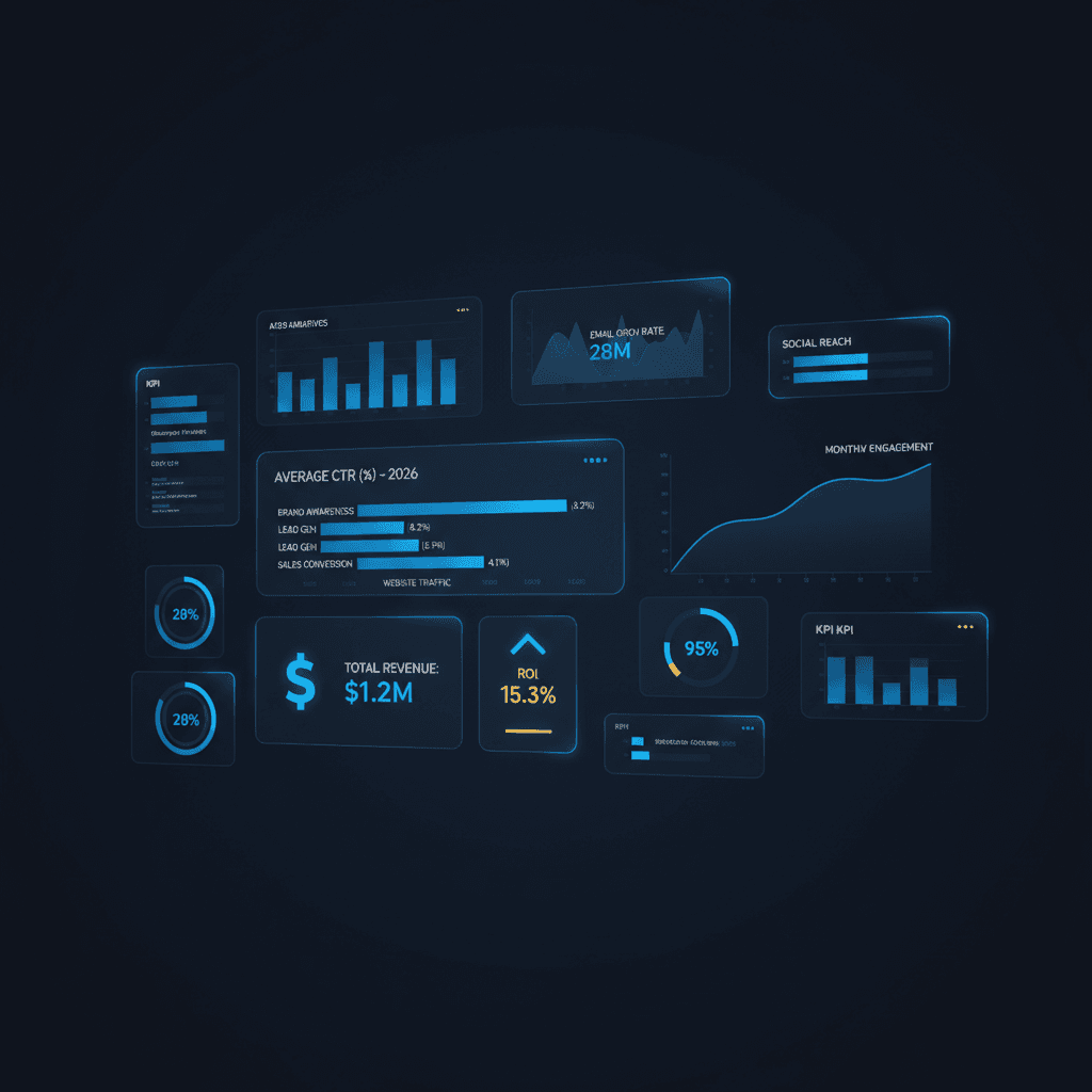 CTR Médio no Meta Ads por Objetivo: Benchmarks para 2026