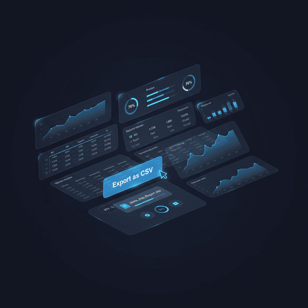 Como Exportar Relatórios do Meta Ads para Planilhas e Automatizar