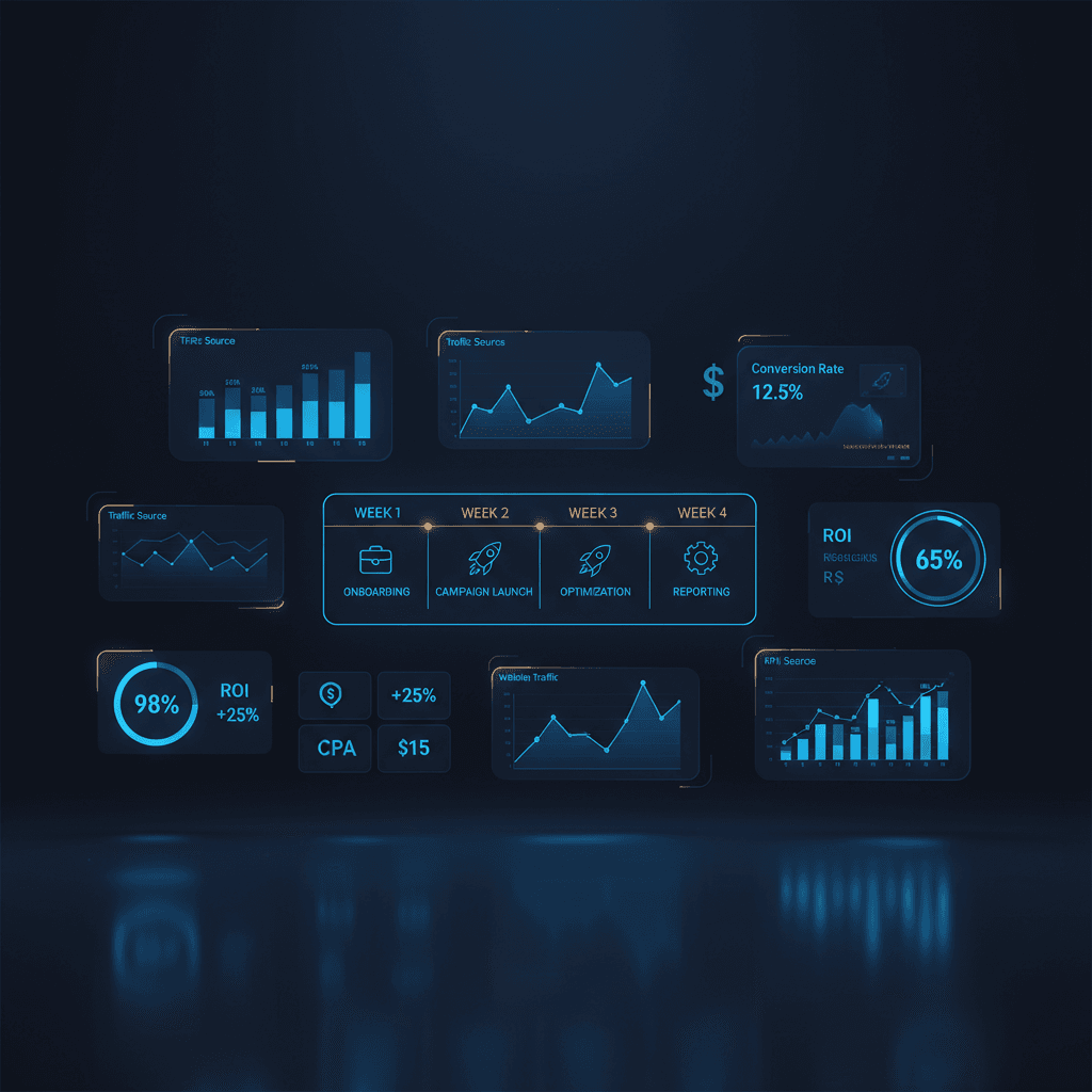 Gestor de Tráfego Iniciante: O Plano para os Primeiros 30 Dias
