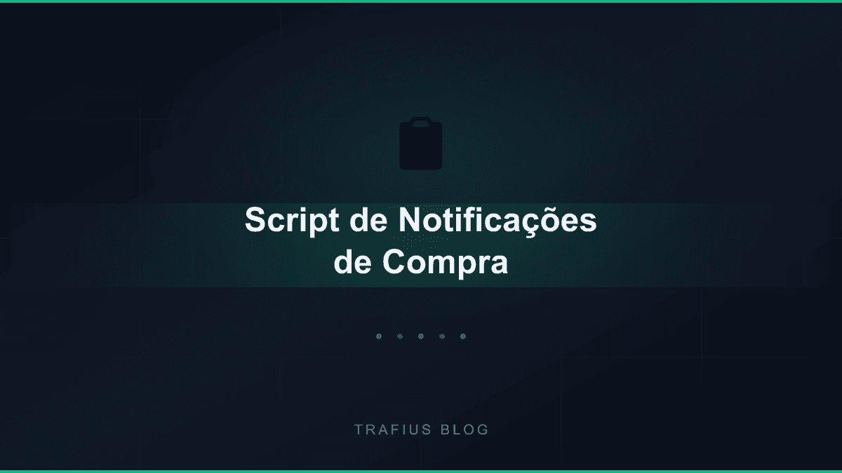 Script de Notificações de Compra Para Páginas de Vendas (Copie e Cole)